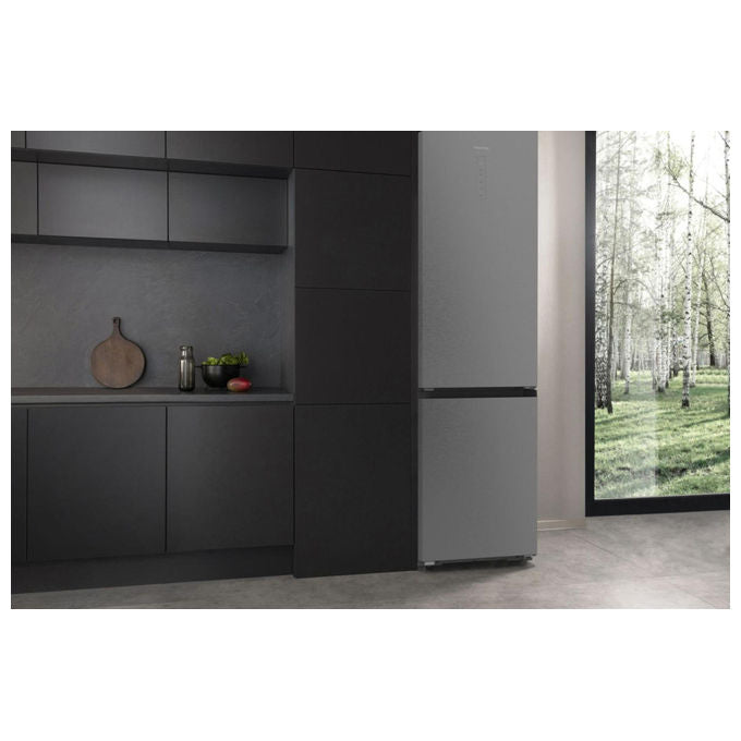 Hisense RB5P410SACC Frigorifero Combinato 413 L 203 cm Classe C 34 dB No Frost Total Wi-Fi Inverter colore Acciaio Inox