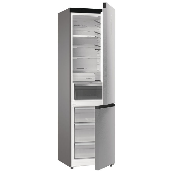 Hisense RB5P410SACC Frigorifero Combinato 413 L 203 cm Classe C 34 dB No Frost Total Wi-Fi Inverter colore Acciaio Inox