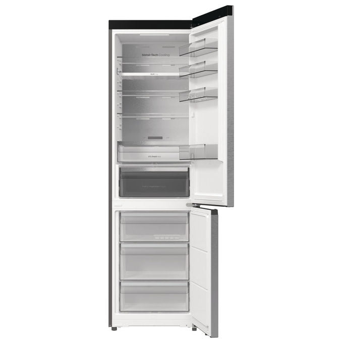Hisense RB5P410SACC Frigorifero Combinato 413 L 203 cm Classe C 34 dB No Frost Total Wi-Fi Inverter colore Acciaio Inox