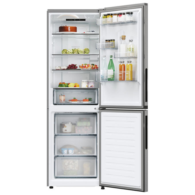 Hoover HONCQ2T618EX Frigorifero Combinato No Frost 355L 185 cm Classe E colore Acciaio Inox