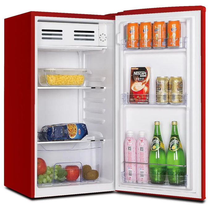 Akai CLASS100RD Frigorifero Monoporta Rosso 90L Classe E 84cm Statico 39dB (84x45.5x45.5 cm)