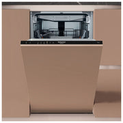 Hotpoint HA4ID11CS80 Lavastoviglie da Incasso 11 coperti Classe D 46 dB 5 programmi ActiveDry (82x44.8x55.5 cm) colore Acciaio Inox