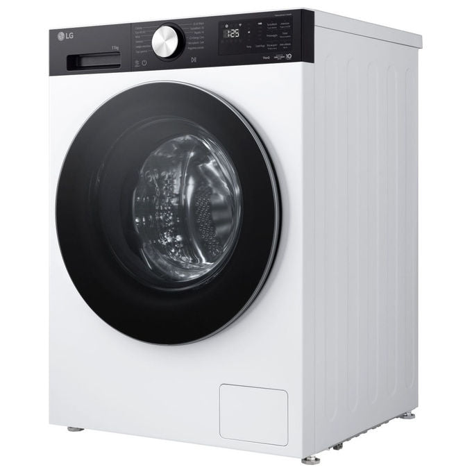 LG Lavatrice Intelligente 11 kg Classe A-40% Bianco-Nero F4NX5009TKC