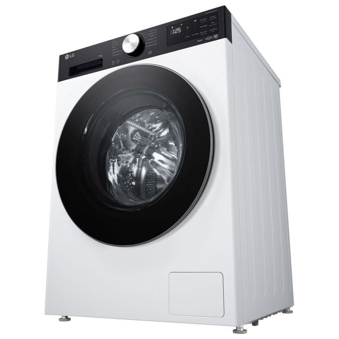 LG Lavatrice Intelligente 11 kg Classe A-40% Bianco-Nero F4NX5009TKC