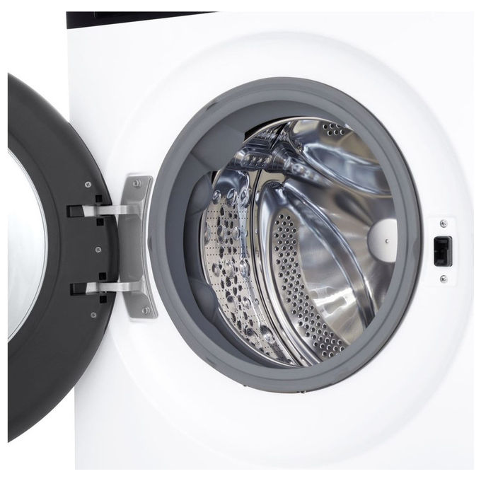 LG Lavatrice Intelligente 11 kg Classe A-40% Bianco-Nero F4NX5009TKC