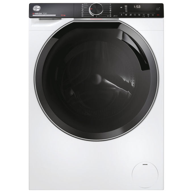 Hoover H7W 610MBC8-S H-Wash 700 Lavatrice Frontale 10 Kg 1600 rpm Classe A Wi-Fi Vapore Hygiene (85x60x57 cm) colore Bianco