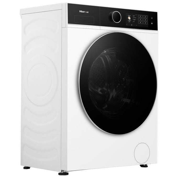 Hisense WF5I8043BWF Lavatrice Frontale 8 Kg 1400 rpm Classe A Vapore Wi-Fi Inverter (85x60x47 cm) colore Bianco