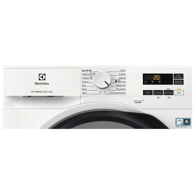 Electrolux EW6F110G Serie 600 Lavatrice Frontale 10 Kg 1400 rpm Classe A SensiCare Hygiene Inverter (84.7x59.7x63.6 cm) colore Bianco