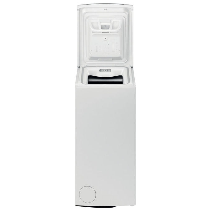 Hotpoint WMTG626BSIT Lavatrice Carica dall'Alto 6 Kg 1200 rpm Classe A Inverter Wi-Fi (90x40x60 cm) colore Bianco