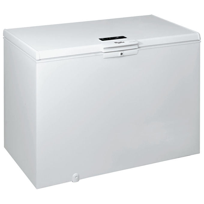 Whirlpool WHE39392T Congelatore a Pozzetto 394 L 92 cm Classe E 42 dB FastFreeze 6° Senso colore Bianco