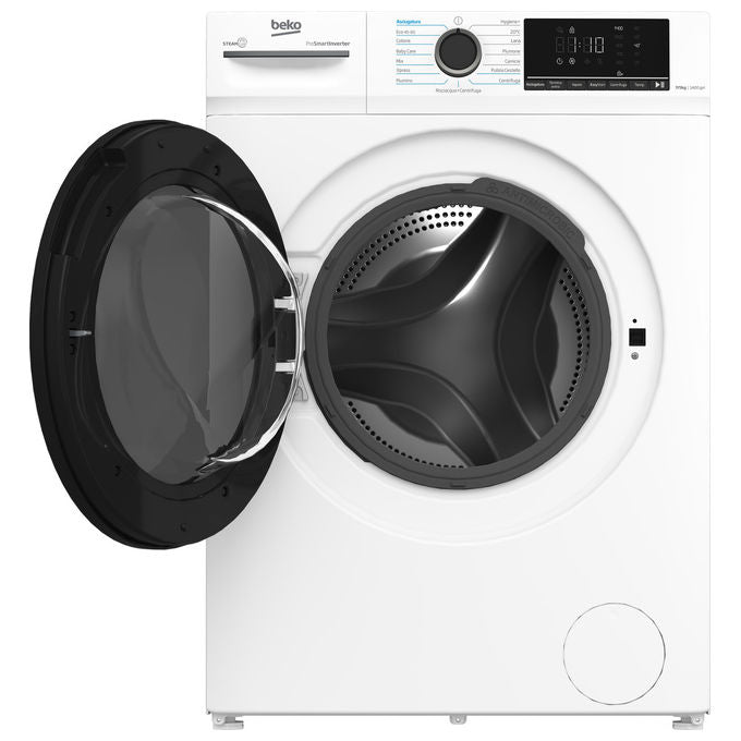 Beko BMDSC7545B Lavasciuga Slim 7-5 Kg 1400 rpm Classe D-A Vapore Inverter (85x60x52 cm) colore Bianco
