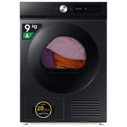 Samsung DV90DB7845GBU3 Bespoke AI Asciugatrice Pompa di Calore 9 Kg Classe A Wi-Fi (85x60x60 cm) colore Nero