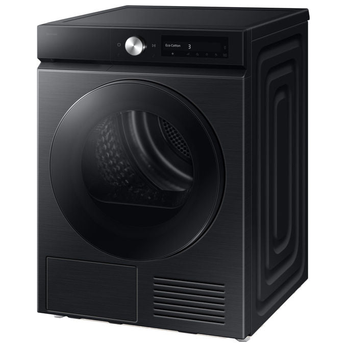 Samsung DV90DB7845GBU3 Bespoke AI Asciugatrice Pompa di Calore 9 Kg Classe A Wi-Fi (85x60x60 cm) colore Nero