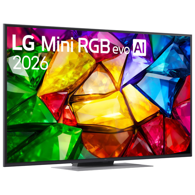 LG 55MRGB87B6B Serie MRGB87 Smart TV 55'' Mini RGB 4K Dolby Vision Dolby Atmos webOS Wi-Fi colore Nero