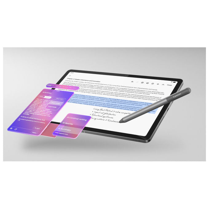 Lenovo ZAFR0982SE Idea Tab Tablet 11'' 2560x1600 MediaTek Dimensity 6300 8GB 128GB Android 15 Wi-Fi 5 colore Grigio
