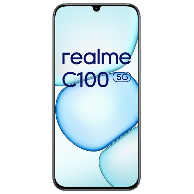 Realme C100 5G Smartphone 6.8'' LCD 144Hz 4GB 128GB MediaTek Dimensity 6300 50MP 5G IP64 colore Verde