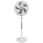 Ardes AR5ST40PBW Steelo Ventilatore a piantana 40 cm 45 W 3 velocita' oscillazione automatica altezza 100-120 cm colore Bianco