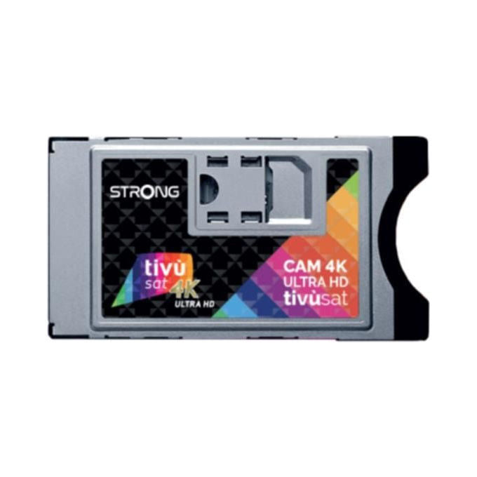 Strong CAM4KTIVUSAT Modulo CAM 4K Ultra HD tivu'sat con Scheda CI+ ECP colore Nero