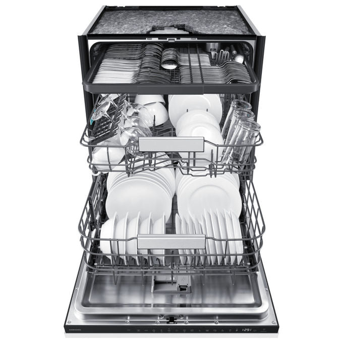 Samsung DW80H73WAB0U1 Lavastoviglie a Scomparsa Totale 14 coperti Classe A 42 dB Wi-Fi Aquastop Pannellabile (89,5x59,5x66 cm) colore Nero