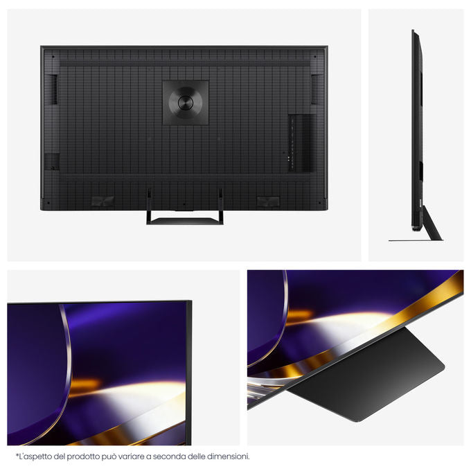 Hisense 65U7S PRO Smart TV Mini LED 65'' 4K UHD 165Hz Dolby Vision VIDAA OS 4 HDMI 2.1 colore Grigio