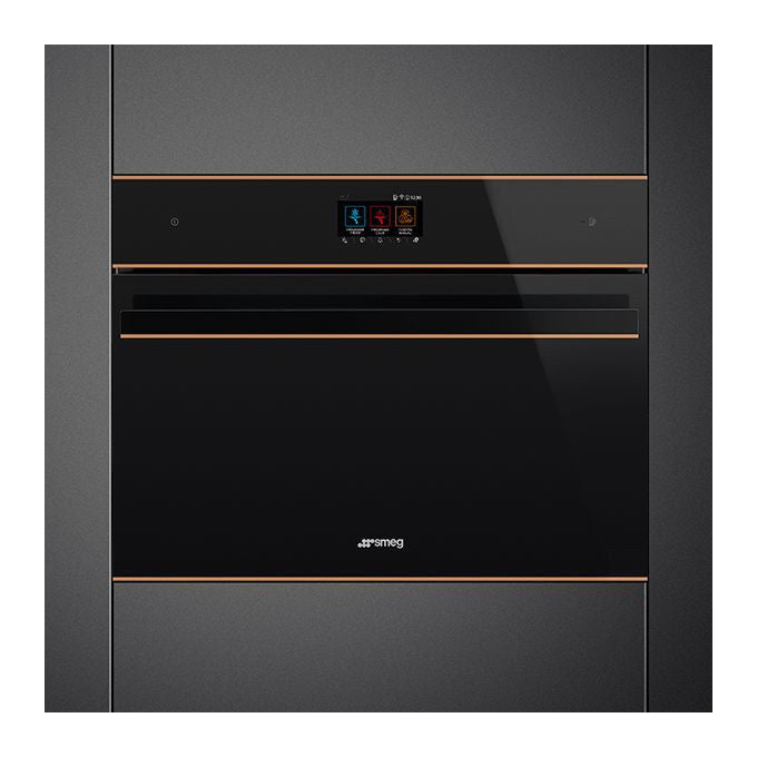 Smeg SFP6101TB3 Linea Forno da incasso Elettrico Termoventilato 70 L Classe A+ Pirolitico 10 funzioni colore Nero