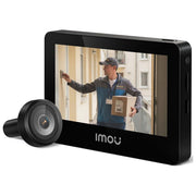 Imou VD1 Spioncino Digitale Smart 5 MP QHD schermo 4.3'' WiFi Dual Band batteria 4800 mAh rilevamento AI colore Nero
