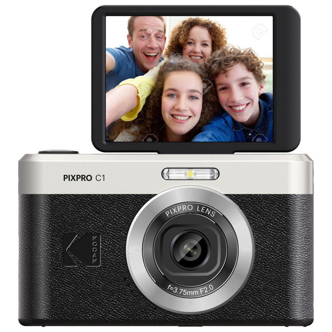 Kodak C1 PIXPRO Fotocamera Compatta 13 MP CMOS Zoom Digitale 4x LCD 2.8'' Full HD colore Nero