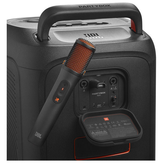 JBL EASYSING MICS Kit 2 Microfoni Wireless Karaoke AI Batteria integrata 10h colore Nero