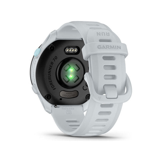 Garmin FORERUNNER 70 Smartwatch GPS AMOLED 1.2'' 390x390 px Multisport Cardiofrequenzimetro 23h GPS colore Bianco