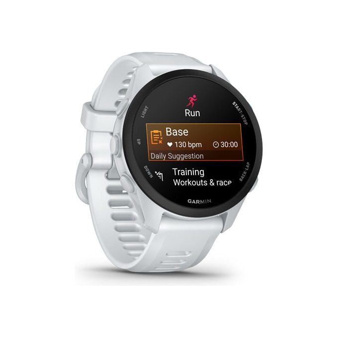 Garmin FORERUNNER 70 Smartwatch GPS AMOLED 1.2'' 390x390 px Multisport Cardiofrequenzimetro 23h GPS colore Bianco