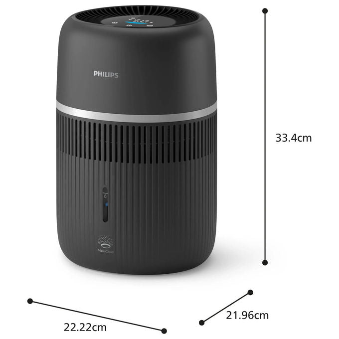 Philips HU4210-03 Serie 4000 Umidificatore d'aria Evaporativa 3,5 L 44 m² WiFi colore Grigio Scuro