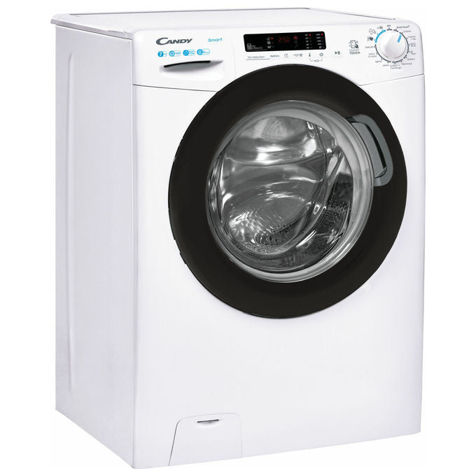 Candy CS4 272DWB4-1-11 Smart Lavatrice Slim 7 Kg 1200 rpm Classe B NFC 16 Programmi (85x60x44 cm) colore Bianco