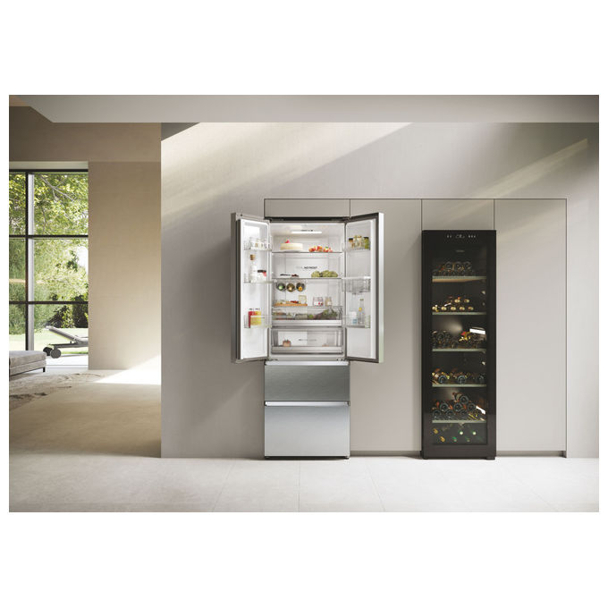 Haier HFR5720EWMG Frigorifero Multidoor 477 L Classe E 37 dB No Frost colore Gentle Silver (200.6x70x67.5 cm)
