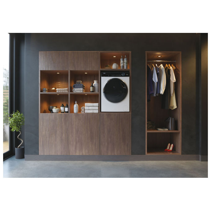 Haier HWD120-B14979-S I-Pro Serie 7 Lavasciuga Frontale 12-8 Kg 1400 rpm Classe A Condensa colore Bianco