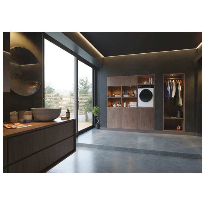 Haier HWD120-B14979-S I-Pro Serie 7 Lavasciuga Frontale 12-8 Kg 1400 rpm Classe A Condensa colore Bianco