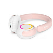 Philips TAK4200 Cuffie Wireless Bluetooth 5.4 On-Ear 45h Autonomia Riduzione Rumore colore Rosa Bianco