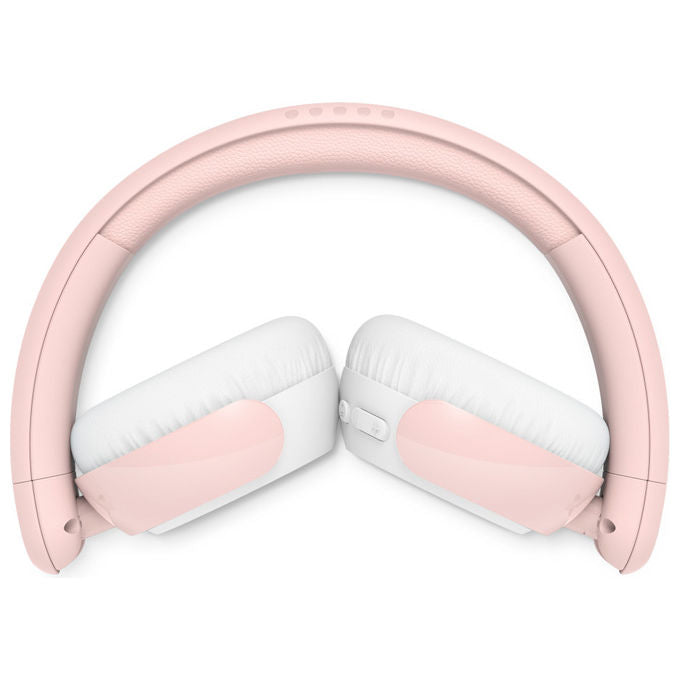 Philips TAK4200 Cuffie Wireless Bluetooth 5.4 On-Ear 45h Autonomia Riduzione Rumore colore Rosa Bianco