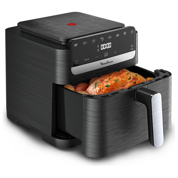 Moulinex EZ8618 Easy Fry Mega Compact Friggitrice ad aria 7.5 L 2020 W programmi preimpostati display touch colore Nero