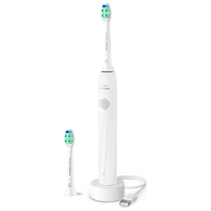 Philips HX4022-01 Sonicare Serie 2100 Spazzolino elettrico sonico 1 modalita' timer 2 min autonomia 336 h colore Bianco