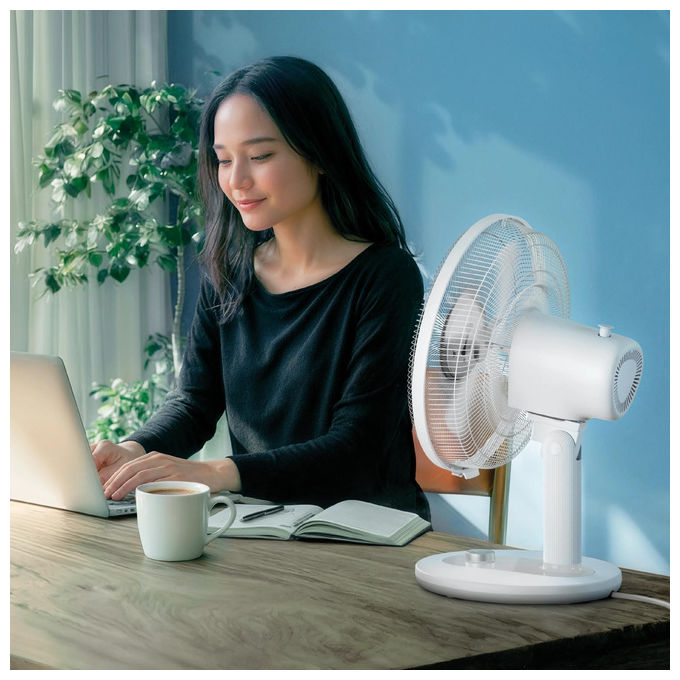 Philips CX1030-00 Mercury Serie 1000 Ventilatore da Tavolo 35 cm 3 velocita' 35 dB 2000 m³-h colore Bianco