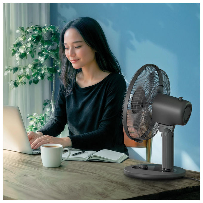 Philips CX1030-00 Mercury Serie 1000 Ventilatore da Tavolo 35 cm 3 velocita' 35 dB 2000 m³-h colore Bianco 01