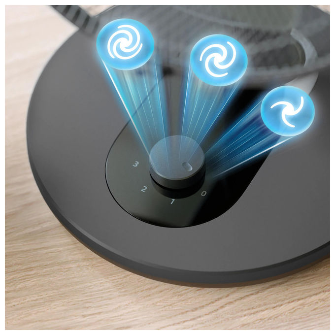 Philips CX1030-00 Mercury Serie 1000 Ventilatore da Tavolo 35 cm 3 velocita' 35 dB 2000 m³-h colore Bianco 01