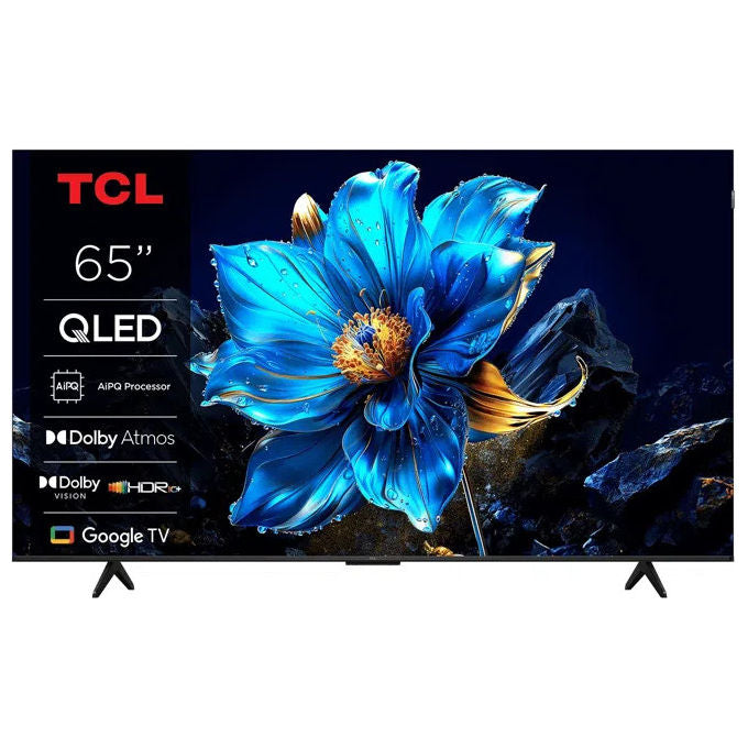 TCL 65T69C TV QLED 65'' 4K Ultra HD Google TV Dolby Vision HDR10+ MEMC Game Master colore Nero