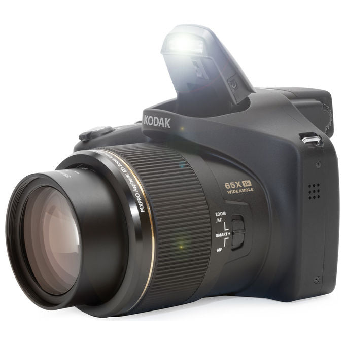 Kodak AZ653 Astro Zoom Fotocamera Bridge 20 MP Zoom Ottico 65x Full HD Wi-Fi colore Nero