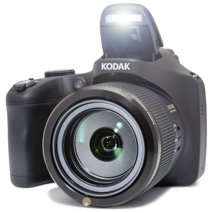 Kodak AZ653 Astro Zoom Fotocamera Bridge 20 MP Zoom Ottico 65x Full HD Wi-Fi colore Nero