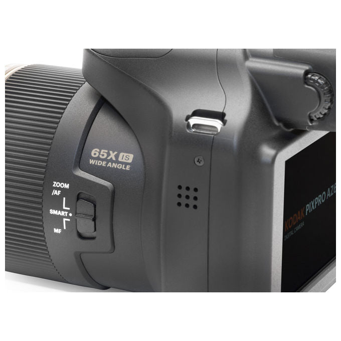 Kodak AZ653 Astro Zoom Fotocamera Bridge 20 MP Zoom Ottico 65x Full HD Wi-Fi colore Nero