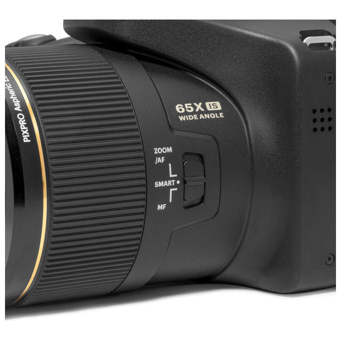 Kodak AZ653 Astro Zoom Fotocamera Bridge 20 MP Zoom Ottico 65x Full HD Wi-Fi colore Nero