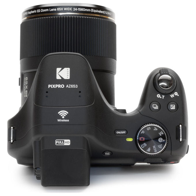 Kodak AZ653 Astro Zoom Fotocamera Bridge 20 MP Zoom Ottico 65x Full HD Wi-Fi colore Nero