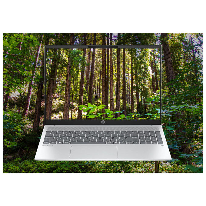 HP D70E7EA OmniBook 5 Laptop 16 pollici 16 GB RAM 512 GB SSD AMD Ryzen AI 5 330 Wi-Fi 6 Windows 11 Home colore Argento