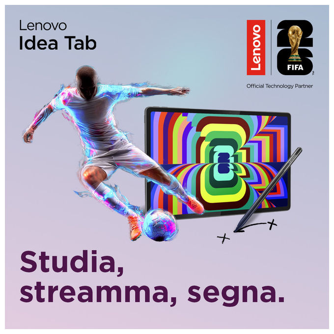 Lenovo ZAFR0983SE Idea Tab Tablet 11'' MediaTek Dimensity 6300 8 GB RAM 256 GB Android 15 Wi-Fi 5 con Pennino colore Grigio